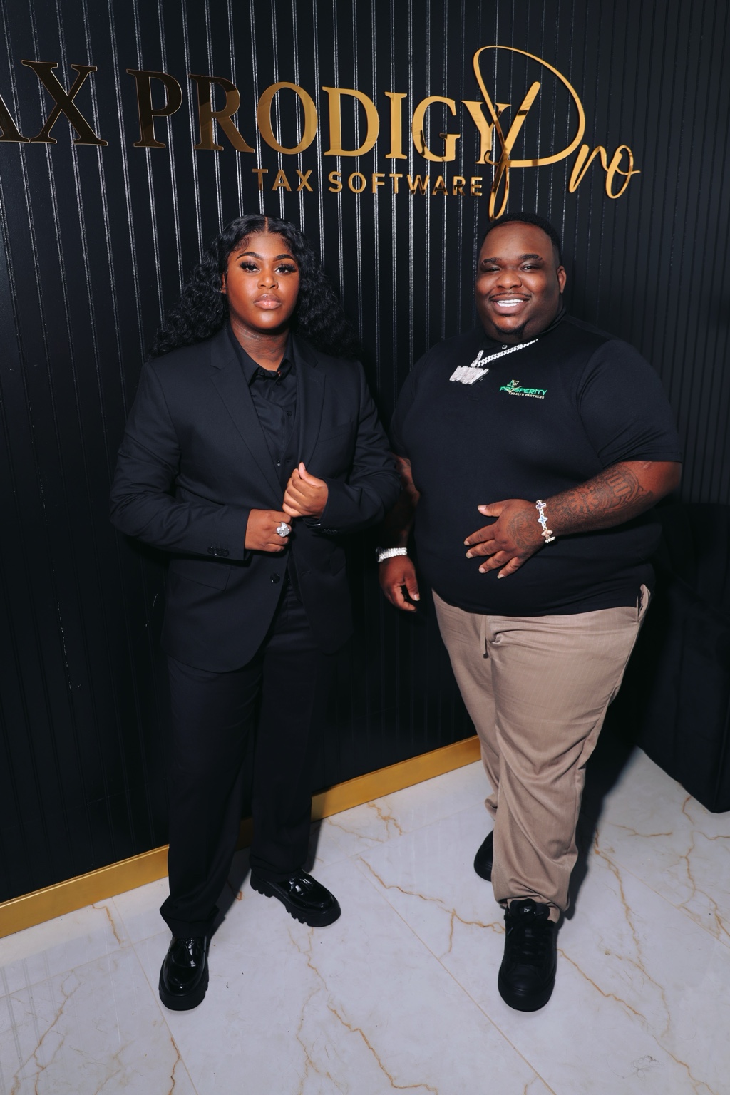 Dr. Nekeyia Brownfield with mentor